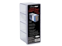 Ultra Pro: 4-Compartment Clear Card Box