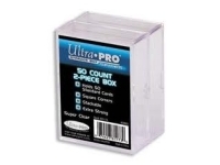 Ultra Pro: 2-Piece 50 Count Clear Card Storage Box, 2 Pack
