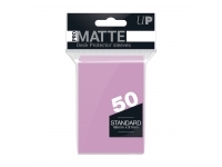 Ultra Pro: PRO-Matte 50ct Standard Deck Protector sleeves: Pink (66 x 91 mm)