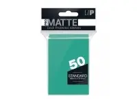 Ultra Pro: PRO-Matte 50ct Standard Deck Protector sleeves: Aqua (66 x 91 mm)