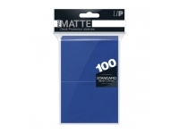 Ultra Pro: PRO-Matte 100ct Standard Deck Protector sleeves: Blue (66 x 91 mm)