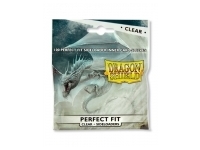 Dragon Shield: Perfect Fit - Clear Sideloaders (63 x 88 mm) - 100 st