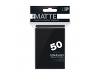 Ultra Pro: PRO-Matte 50ct Standard Deck Protector sleeves: Black (66 x 91 mm)
