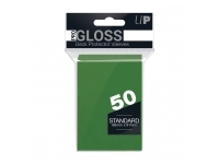 Ultra Pro: PRO-Gloss 50ct Standard Deck Protector sleeves: Green (66 x 91 mm)
