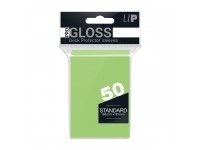 Ultra Pro: PRO-Gloss 50ct Standard Deck Protector sleeves: Lime Green (66 x 91 mm)