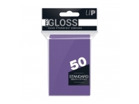 Ultra Pro: PRO-Gloss 50ct Standard Deck Protector sleeves: Purple (66 x 91 mm)