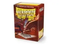 Dragon Shield: Matte Crimson (63 x 88 mm) - 100 st