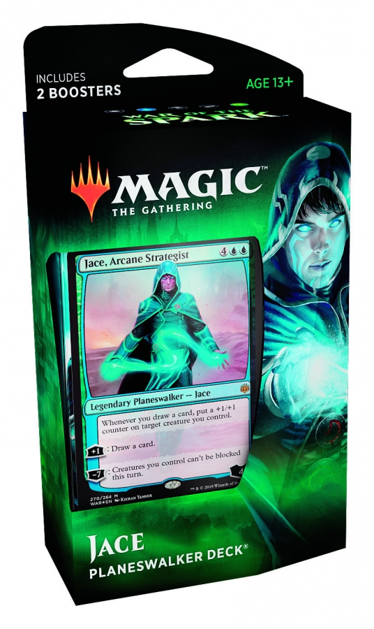 Magic The Gathering War of The Spark Planeswalker Deck Jace