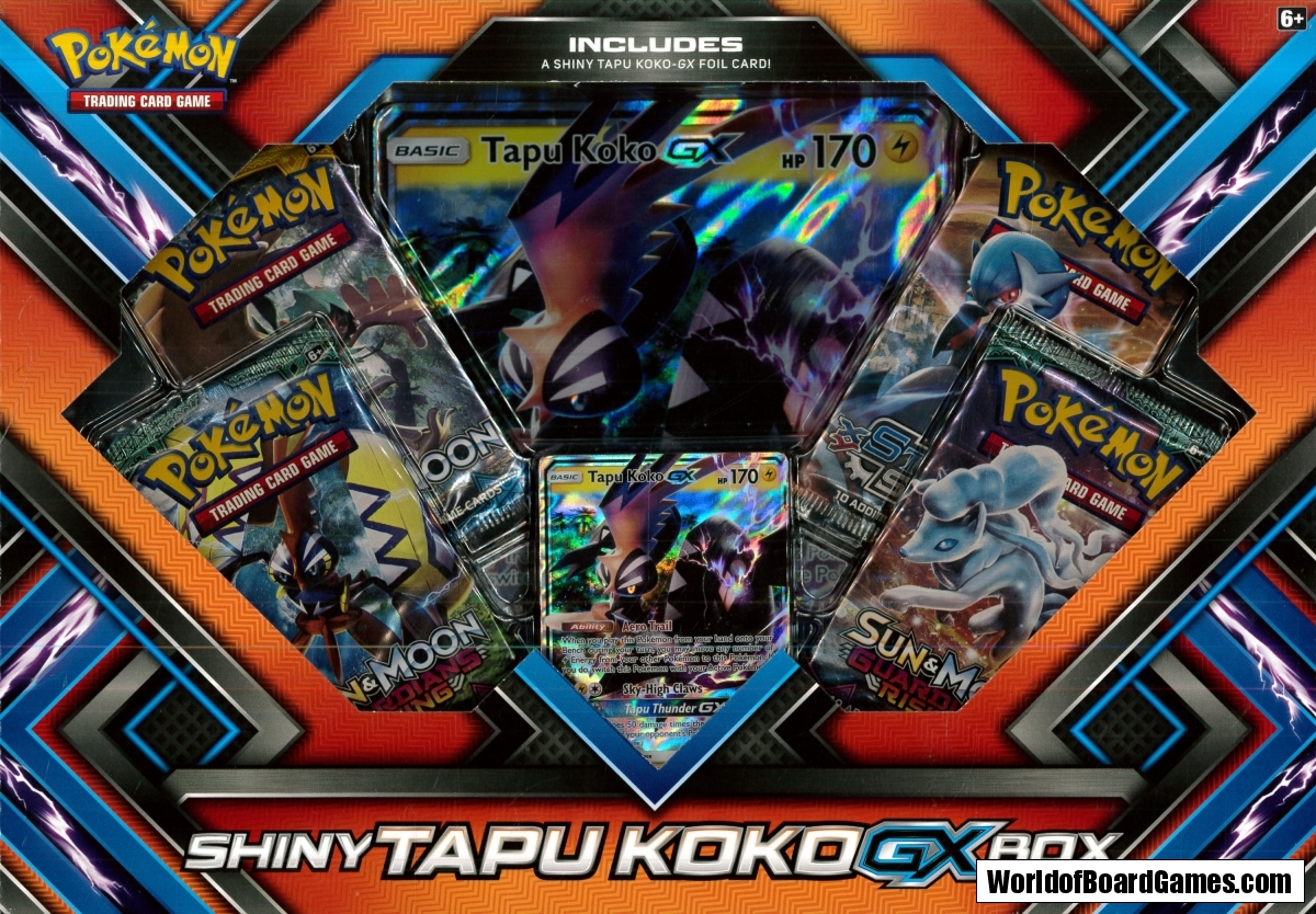 Shiny Tapu Koko box  Pokémon Trading Card Game Amino