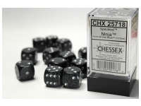 Speckled: Ninja - d6, 12 st (16 mm, prickar)