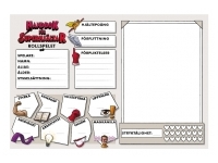 Handbok fr Superhjltar: Rollspelet - Rollformulrsblock