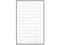 Blank Counter Sheet 5/8 Inch