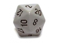 Opaque - Grey/Black - d20