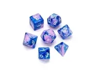 Greifenfels: Marble Series - Blue,Pink/White - Dice Set