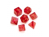 Greifenfels: Nebula Series - Red/Gold - Dice Set