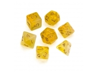 Greifenfels: Nebula Series - Yellow/Gold - Dice Set