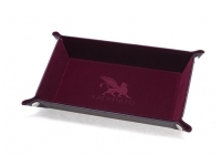 Greifenfels: Rectangle Series Dice Tray - Burgundy