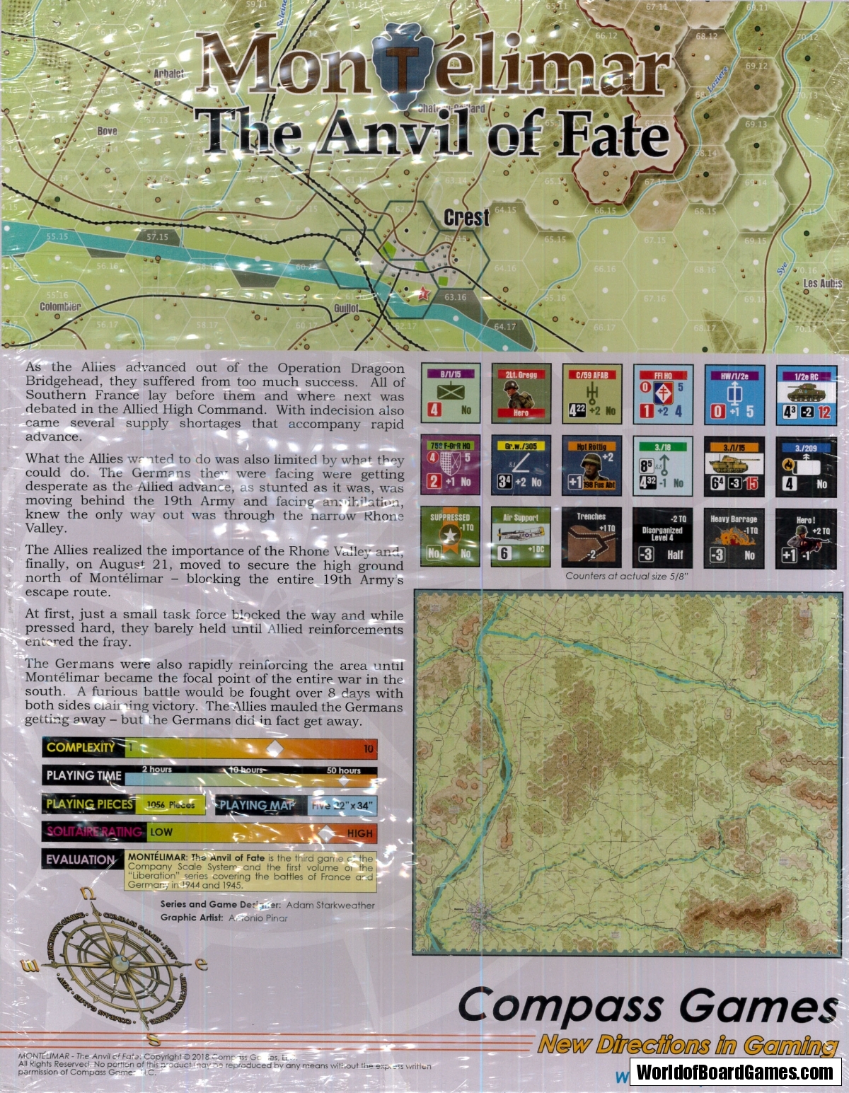 Montélimar: The Anvil of Fate - WorldofBoardGames.com