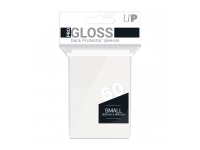 Ultra Pro: PRO-Gloss 60ct Small Deck Protector sleeves: White (62 x 89 mm)