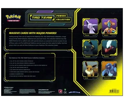 pokemon trading card game tag team powers collection Pokmon TCG: (Espeon & Deoxys GX) Smoke and Mirrors Hobby TAG TEAM Powers Collection Revealed