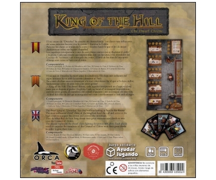 King Of The Hill: The Dwarf Throne, Board Game