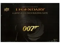 Legendary: A James Bond Deck Building Game