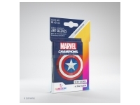 GameGenic: Marvel Champions Art Sleeves - Captain America