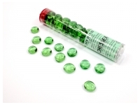 Chessex: Glass Gaming Stones - Crystal Light Green (40 st)
