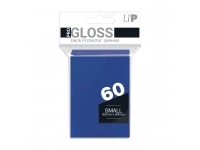 Ultra Pro: PRO-Gloss 60ct Small Deck Protector sleeves: Blue (62 x 89 mm)