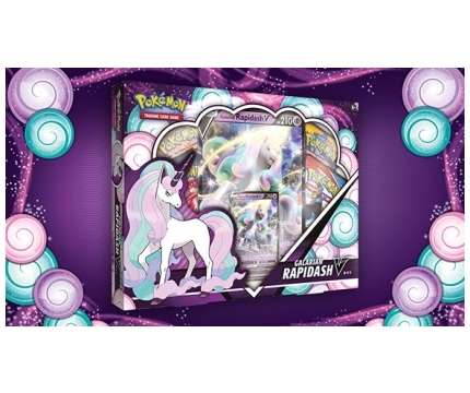what booster packs are in galarian rapidash v box Amazon.com: Pokemon TCG: Galarian Rapidash V Box : Toys & Games