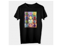 T-shirt: Mr. Meeple - Pop (Black) - Large