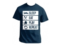 T-shirt: Mr. Meeple - To Do List (Navy) - 4X-Large