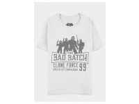 T-shirt: Star Wars - The Bad Batch "Clone Force" (Light Grey) - 158/164 (Barn)