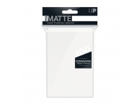 Ultra Pro: PRO-Matte 100ct Standard Deck Protector sleeves: White (66 x 91 mm)