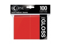 Ultra Pro: Eclipse Gloss Standard Sleeves: Apple Red (66 x 91 mm) - 100 st