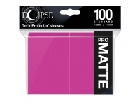 Ultra Pro: Eclipse Matte Standard Sleeves: Hot Pink (66 x 91 mm) - 100 st