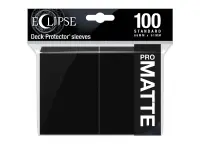 Ultra Pro: Eclipse Matte Standard Sleeves: Jet Black (66 x 91 mm) - 100 st