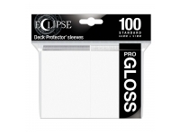 Ultra Pro: Eclipse Gloss Standard Sleeves: Arctic White (66 x 91 mm) - 100 st