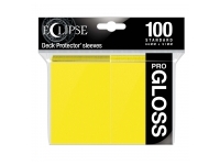 Ultra Pro: Eclipse Gloss Standard Sleeves: Lemon Yellow (66 x 91 mm) - 100 st