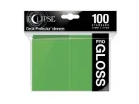 Ultra Pro: Eclipse Gloss Standard Sleeves: Lime Green (66 x 91 mm) - 100 st