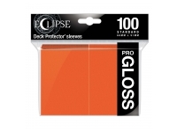 Ultra Pro: Eclipse Gloss Standard Sleeves: Pumpkin Orange (66 x 91 mm) - 100 st