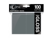 Ultra Pro: Eclipse Gloss Standard Sleeves: Smoke Grey (66 x 91 mm) - 100 st