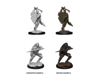 D&D Nolzur's Marvelous Miniatures: Male Warforged Fighter (Unpainted)