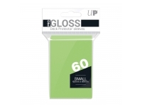 Ultra Pro: PRO-Gloss 60ct Small Deck Protector sleeves: Lime Green (62 x 89 mm)
