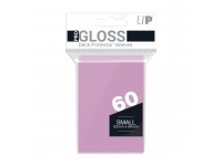 Ultra Pro: PRO-Gloss 60ct Small Deck Protector sleeves: Pink (62 x 89 mm)