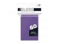 Ultra Pro: PRO-Gloss 60ct Small Deck Protector sleeves: Purple (62 x 89 mm)