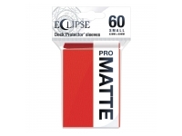 Ultra Pro: Eclipse Matte Small Sleeves: Apple Red (62 x 89 mm) - 60 st