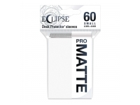 Ultra Pro: Eclipse Matte Small Sleeves: Arctic White (62 x 89 mm) - 60 st