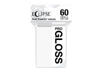 Ultra Pro: Eclipse Gloss Small Sleeves: Arctic White (62 x 89 mm) - 60 st