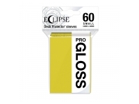 Ultra Pro: Eclipse Gloss Small Sleeves: Lemon Yellow (62 x 89 mm) - 60 st